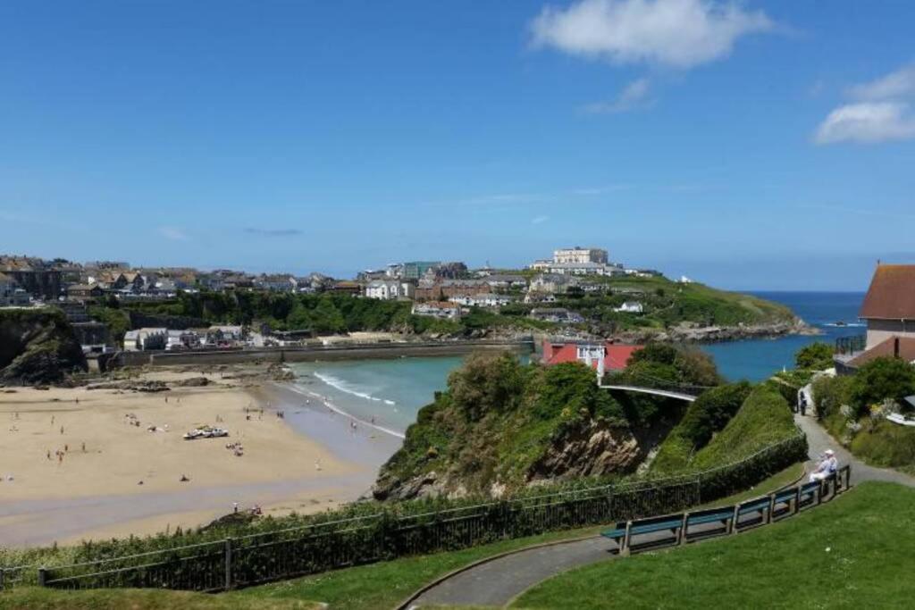 Beachside Apartment In The Centre Of Town Newquay  Exterior photo